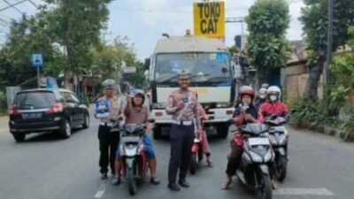 Ops Patuh Semeru 2025, Satlantas Kediri Kota Turun Langsung ke Titik Kritis