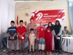 Polsek Kandangan Rayakan HUT Bhayangkara ke-79 dengan Santunan Anak Yatim, Banjir Doa