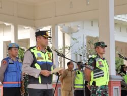 Tak Ada Ruang Pelanggaran Hukum, Pesan Kapolres Lamongan Saat Apel Pengamanan PSHT