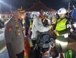 Satu Malam, Polres Kediri Kota Amankan Puluhan Kendaraan, Ini Target Operasi Patuh Semeru
