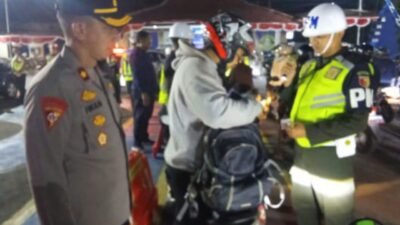 Satu Malam, Polres Kediri Kota Amankan Puluhan Kendaraan, Ini Target Operasi Patuh Semeru