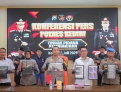 Kekasih Tega Bunuh Pacarnya Sendiri, Polres Kediri Tangkap Pelaku