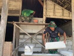 TMMD 125 Bojonegoro: Rumah Warga Miskin Disulap Jadi Layak Huni