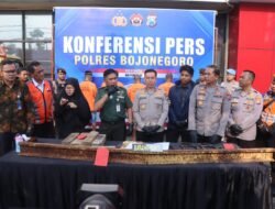 PT. KAI Apresiasi Polres Bojonegoro Ungkap Kasus Pencurian Rel Kereta