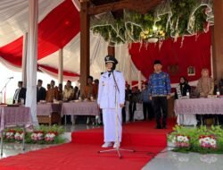 Warga Masyarakat Pandantoyo Bojonegoro Sangat Antusias Mengikuti Detik -Detik Proklamasi