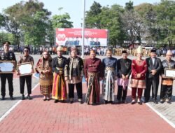 Upacara HUT ke-80 RI di Nganjuk, Forkopimda Kobarkan Semangat “Bersatu, Berdaulat, Rakyat Sejahtera, Indonesia Maju”