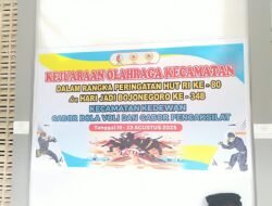 Kejurcam Yang Diadakan di GOR Kedewan Cabor Silat Tanpa Melibatkan IPSI