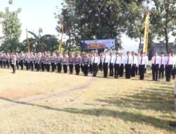 Polres Nganjuk Gelar Upacara Hari Juang Polri di Monumen Perjuangan Ngadiboyo