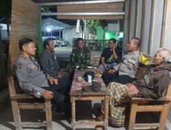 Polsek Jati Polres Blora dan Warga Gelar Patroli Gabungan, Jaga Kamtibmas Jati