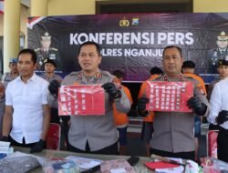 Ungkap Kasus Menonjol, Polres Nganjuk Beri Jaminan Rasa Aman Kepada Warga