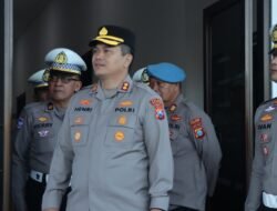 Apel jam Pimpinan, Kapolres Nganjuk Tekankan Profesionalisme Personel Satlantas