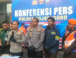 Komplotan Pencuri Rel Kereta Api Diamankan Satreskrim Polres Bojonegoro