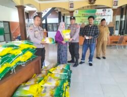 Pemdes Lengkong Dan Polsek Balen Habiskan 2 Ton Beras Dalam Program GPM