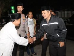 Kapolres Nganjuk Gelar Silaturahmi Kamtibmas di Masjid Al-Mubarok Berbek
