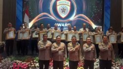 Polres Nganjuk Raih Dua Penghargaan di Rakernis SDM Polda Jatim
