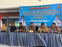 Kecamatan Malo Sosialisasi Gempur Rokok Ilegal  BOJONEGORO