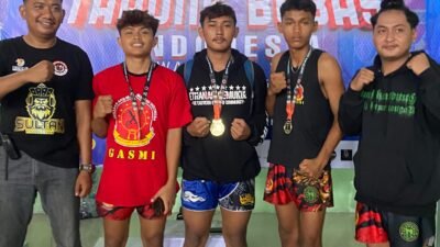 ‎Dalam Kejuaraan Tarung Bebas Jawa Timur, Pagar Nusa Kanor Raih 2 Emas dan 1 Perak