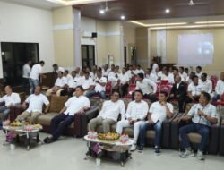 Polres Nganjuk Gelar Nobar Virtual Tasyakuran Hari Pahlawan 2025