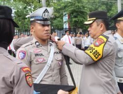 Gelar Pasukan Operasi Zebra Semeru 2025, Kapolres Nganjuk Tekankan Pentingnya Kepatuhan Berlalu Lintas