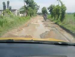 Jalan Poros Desa Mori – Guyangan Rusak Parah, Warga Minta Dinas Terkait Turun Tangan