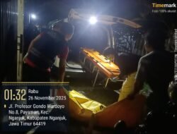 Satreskrim Polres Nganjuk Amankan Terduga Pelaku Penghilangan Nyawa di Kamar Kos Mongonsidi