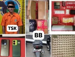 Polres Nganjuk Bongkar Sindikat Pengedar Sabu dan Pil Dobel L di Baron