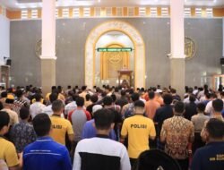 Polres Bojonegoro Gelar Shalat Gaib untuk Korban Banjir dan Longsor di Aceh, Sumut, dan Sumbar