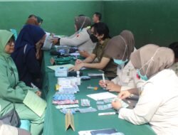 Sambut Hari Juang TNI AD, Kodim Bojonegoro Gelar Bhakti Kesehatan Gratis