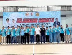 Dari Usia Dini hingga Remaja, 400 Atlet Berlaga di Kejurkab Karate Bojonegoro