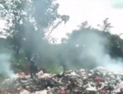 Asap Dibalik Pemilahan: TPA Desa Kaduagung Masih Membara, Transparansi Pungutan Sampah 10 Ribu Dipertanyakan
