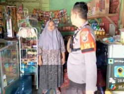 Polsek Kedungadem Polres Bojonegoro Ajak Warga Jaga Lingkungan Tetap Aman Dan Kondusif