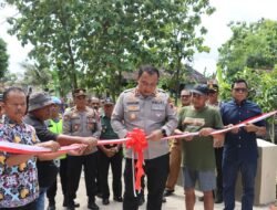 Sinergi Polri dan Warga, Jembatan Presisi Senilai Rp 160 Juta di Bangkle Resmi Beroperasi