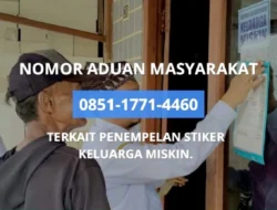 Dinas Sosial Bojonegoro  Buka Layanan Call Center Terkait Stiker Miskin