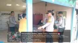 Kapolsek Balen pimpin langsung patroli dialogis di pertokoan emas