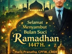 Haris Pranatha, CPFW, CMDF Ajak Masyarakat Sambut Ramadan 1447 H dengan Hati Bersih dan Semangat Kepedulian