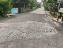 Baru Selesai Dibangun Pelebaran Jembatan Balenrejo – Sidobandung 1 Sudah Amblas