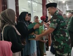 Kodim Bojonegoro Gelar Baksos, dan Bazar Murah dilokasi KDKMP Pungpungan Kalitidu