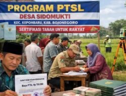 Program PTSL Desa Sidomukti, Warga Sangat Berterimakasih Kepada Pihak Terkait