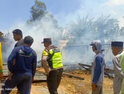 Rumah Petani di Jiken Ludes Terbakar, Kerugian Capai Puluhan Juta Rupiah