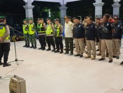 Forkopimcam Balen Gelar Apel Siaga Gabungan Pengamanan Malam Takbir Idul Fitri 1447 H