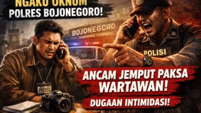 Ngaku Oknum Polres Bojonegoro “indra” , Ancam Jemput Paksa Wartawan – Dugaan Intimidasi Picu Sorotan.