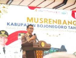 Dalam Musrenbang Bupati Setyo Wahono Menegaskan Pembangunan Berjalan Secara Partisipatif, Transparan, Dan Akuntabel