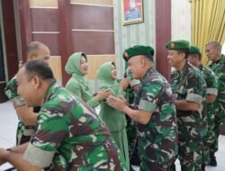 Komandan Kodim 0208/Asahan Hadiri Halal Bihalal Keluarga Besar Kodim