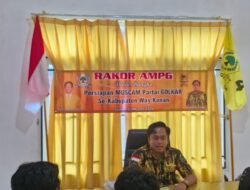 PD AMPG Way Kanan Gelar Rakor Persiapan Muscam Partai Golkar se-Kabupaten Way Kanan