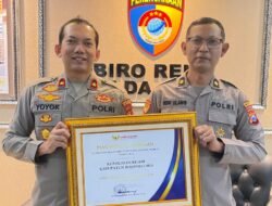 Keren! Polres Bojonegoro Dapat Predikat A Pelayanan Publik dari Ombudsman RI