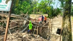 Proyek Jembatan Desa Ngrejeng Purwosari Bernilai Milyaran, Lambat Dalam Pengerjaan