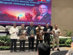 Bedah Buku “Langkah Sunyi Menuju Puncak” Ketum PWI Akhmad Munir Jadi Inspirasi Wartawan