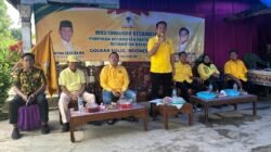 Darlian Pone Buka Muscam PK Partai Golkar Kecamatan Kasui, Dilanjutkan Gerakan Lampung Menanam