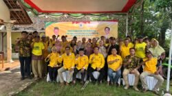 Konsolidasi Berkelanjutan, Partai Golkar Way Kanan Gelar Muscam Kecamatan Buay Bahuga