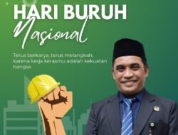 Ketua FPKB DPRD Blora Ucapkan Selamat Hari Buruh 1 Mei 2026